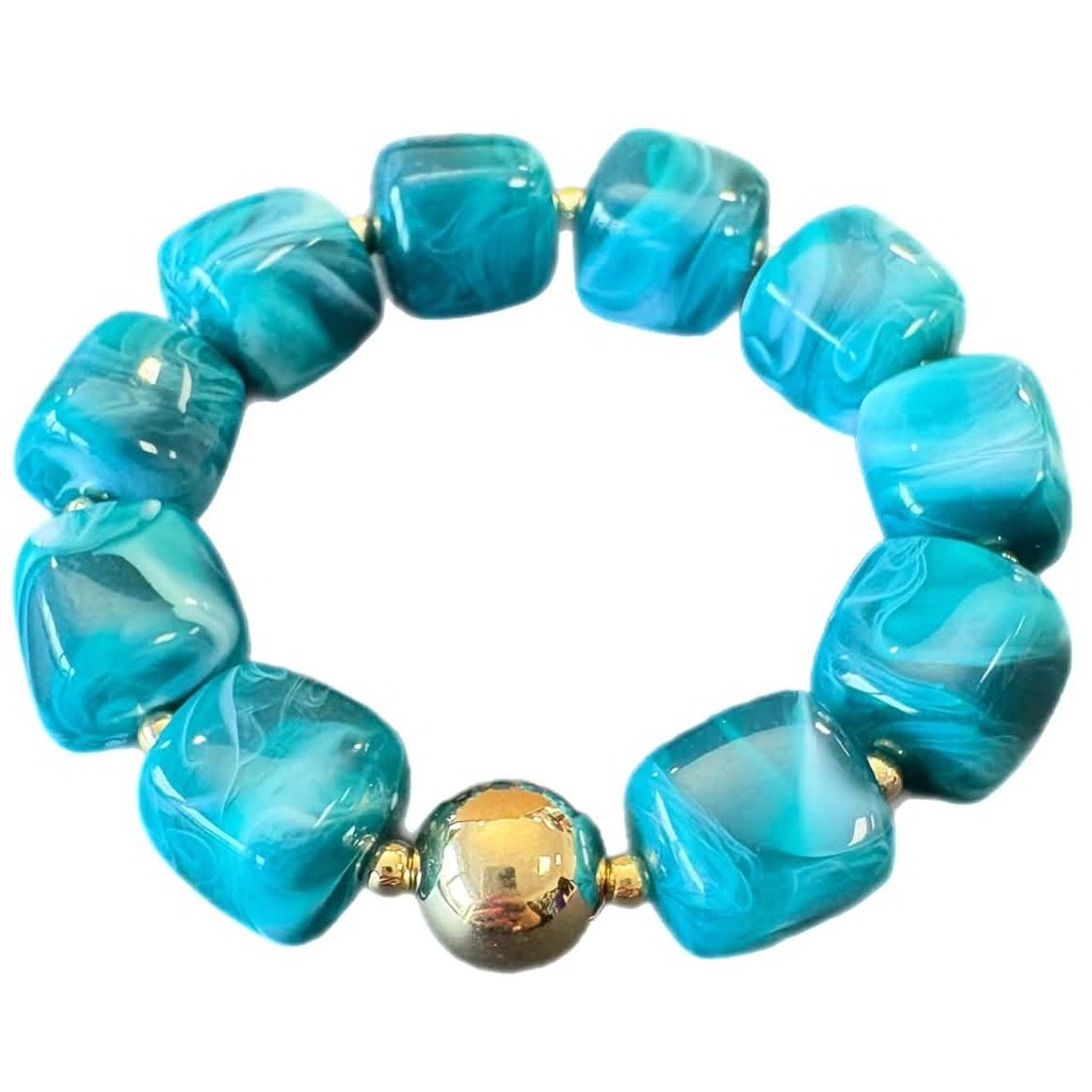 Jewelry T&S Alvira bracelet Bracelet Petrol