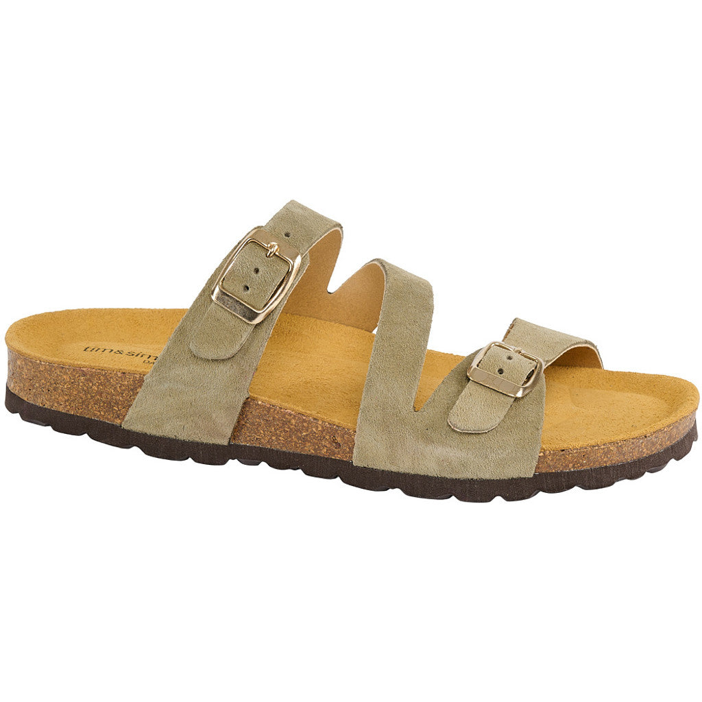 Footwear T&S Amelia nature Light Kaki Sandals Light-Kaki