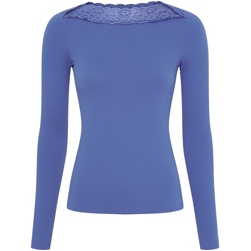 Microfiber T&S Anita rib T-shirt LS Top LS Alaska