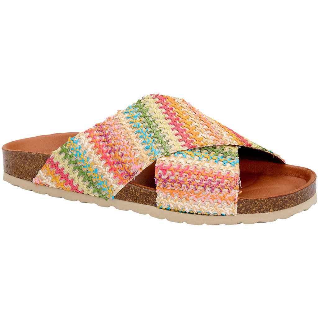 Footwear T&S Annet Boho Crochet multi Sandals Crochet Multi