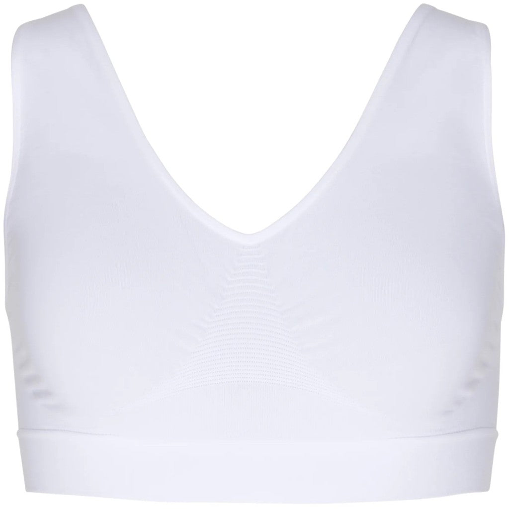 Microfiber T&S Asta wide Bra Bra tops Bianco