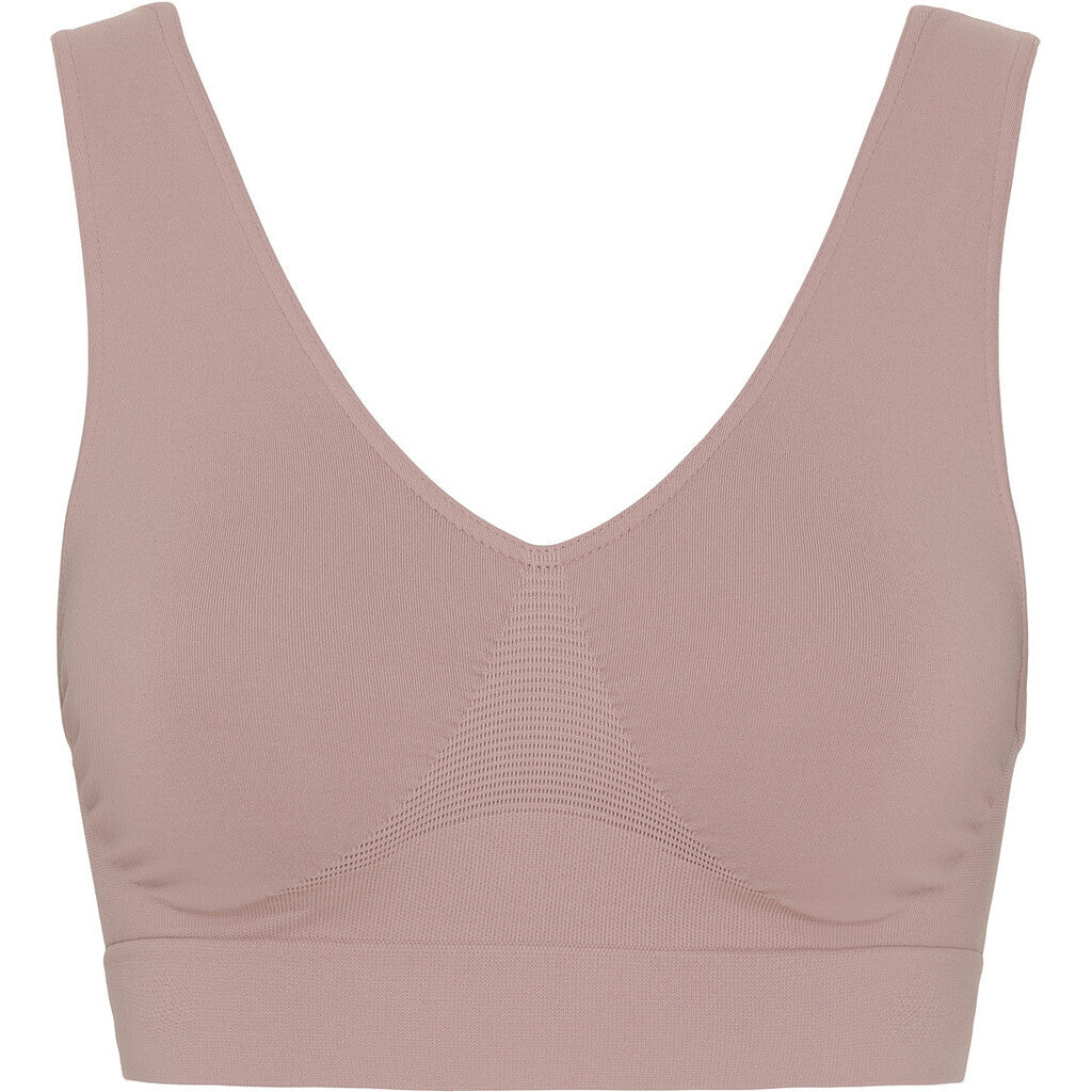Microfiber T&S Asta wide Bra Bra tops Rosa antico