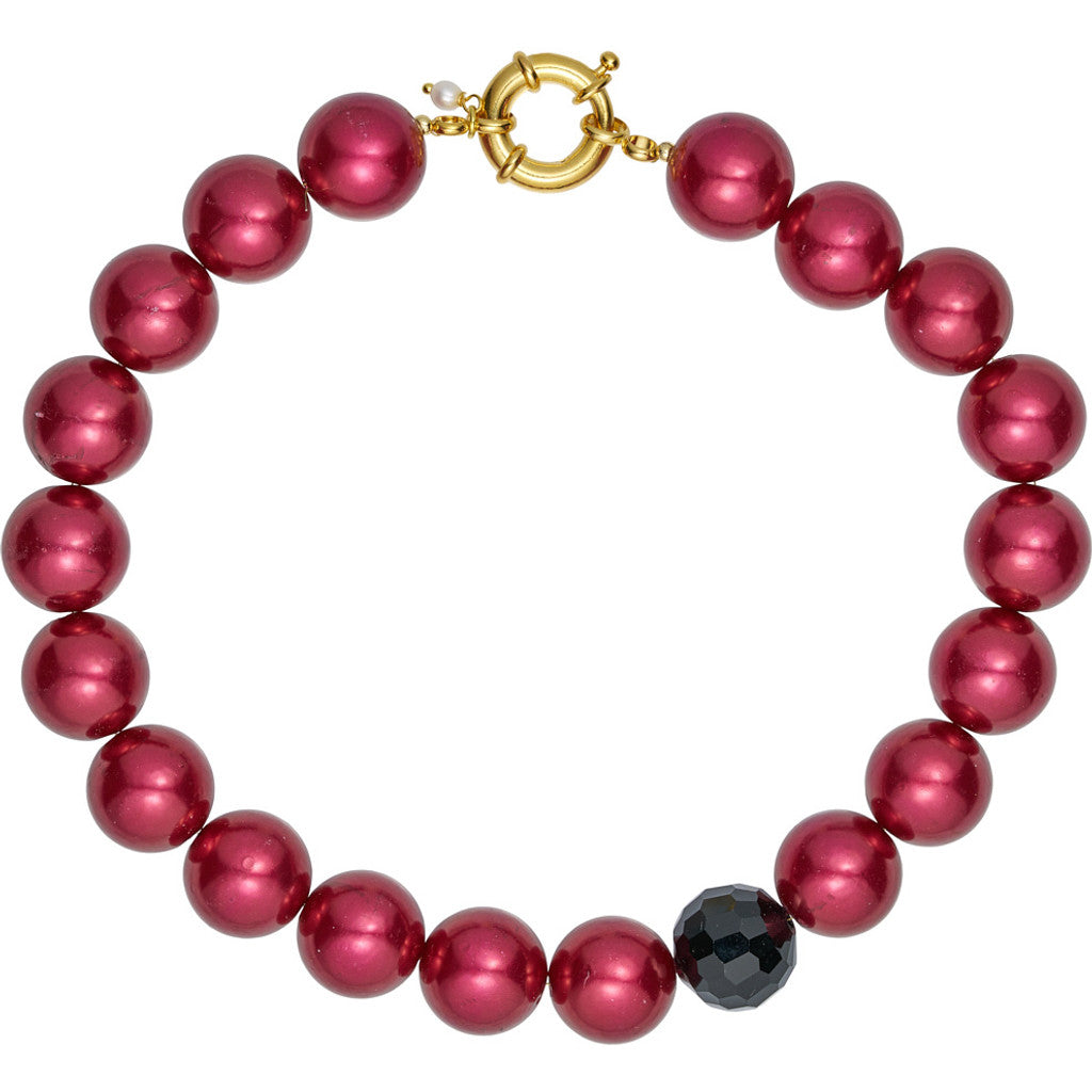 Jewelry T&S Bardot Necklace Necklace Wine