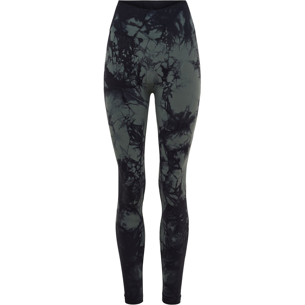 Microfiber T&S Be-Color Legging HW Leggings Oliva/Nero