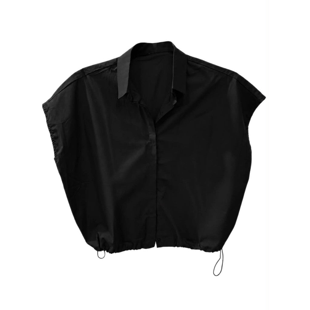 Clothing T&S Becky Shirt/Vest Shirt Black