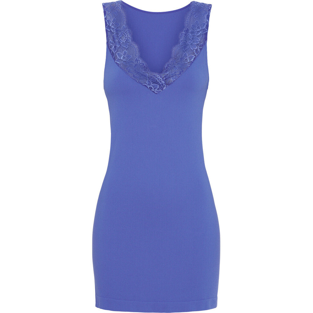 Microfiber T&S Belen rib v-lace top Plus Rib Top Alaska