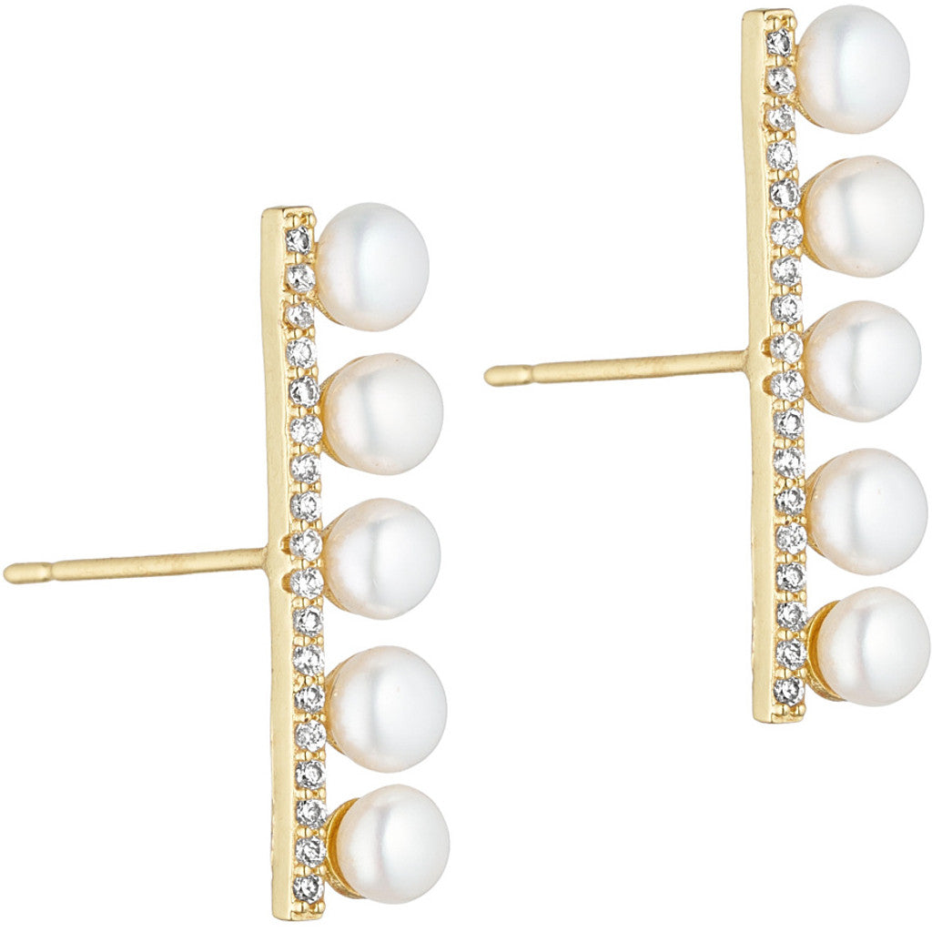 Jewelry T&S Berit Earring Earring Natural-gold