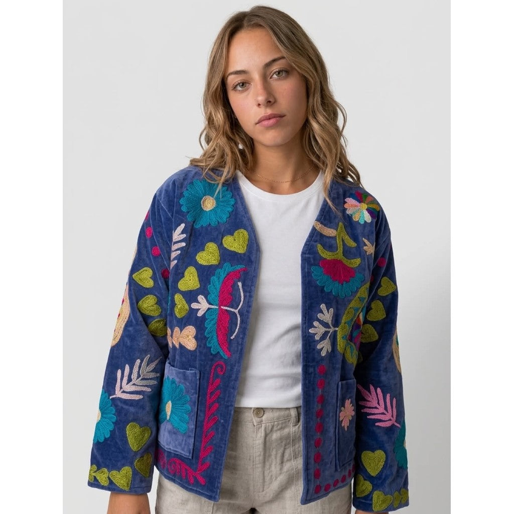 Clothing T&S Brisa-2 Jacket Jacket Blue Green