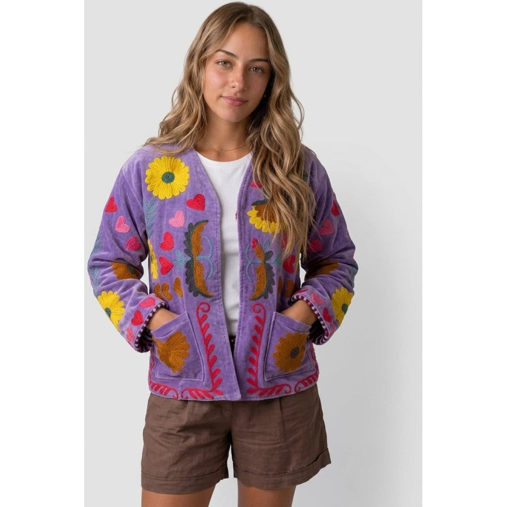 Clothing T&S Brisa-2 Jacket Jacket Purple