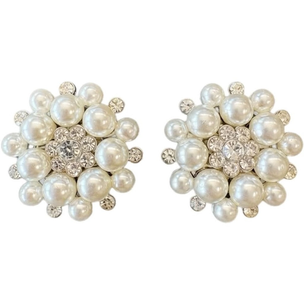 Jewelry T&S Button Cover Ageliki 2 pcs Botton Cover Silver