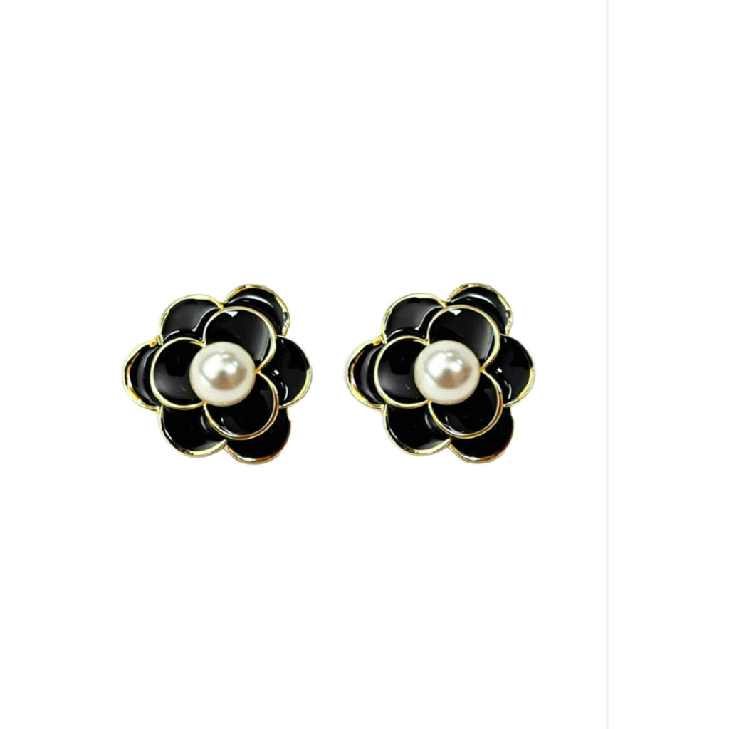 Jewelry T&S Button Cover Hannah 2 pcs Botton Cover Black