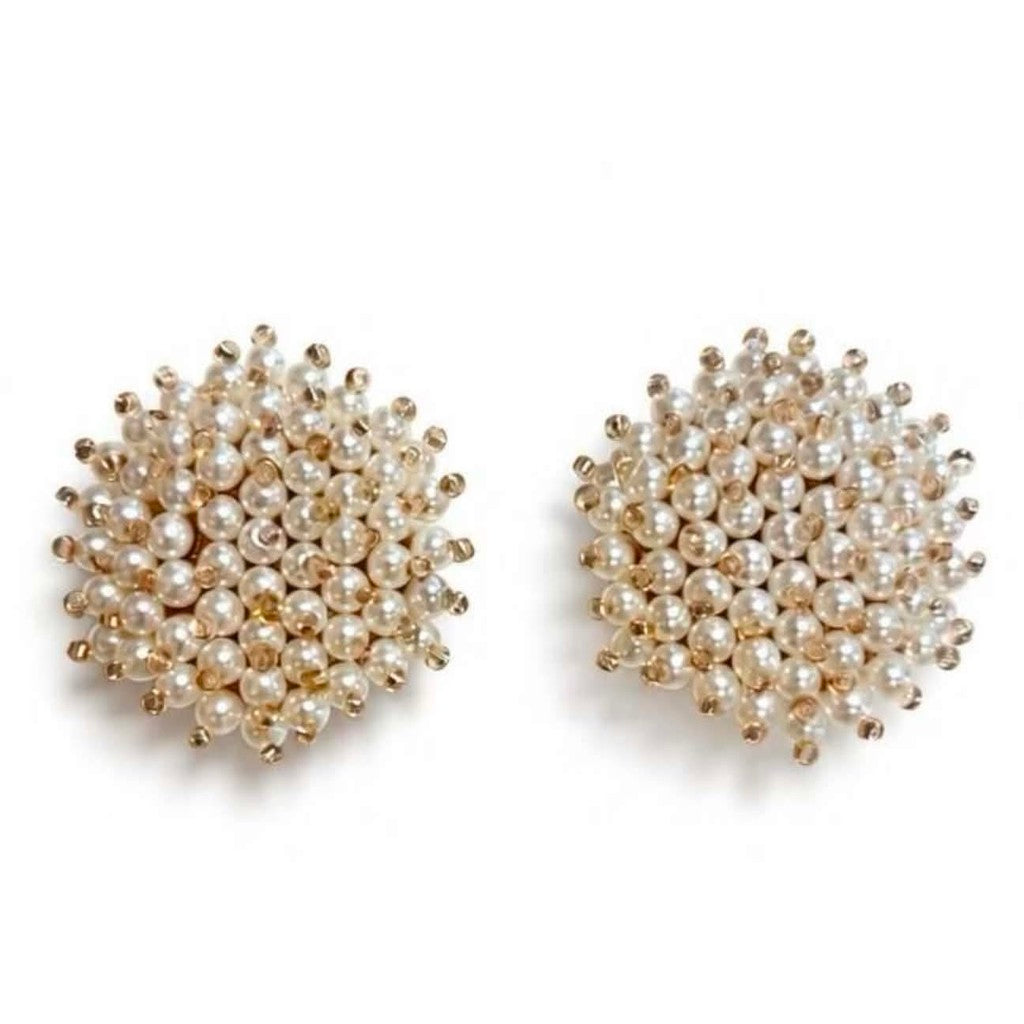 Jewelry T&S Button Cover Kamma 2 pcs Botton Cover White