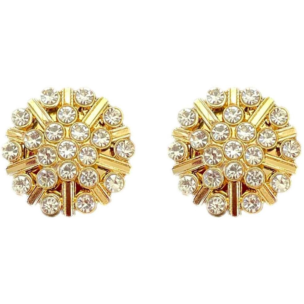 Jewelry T&S Button Cover Matilda 2 pcs Botton Cover Gold