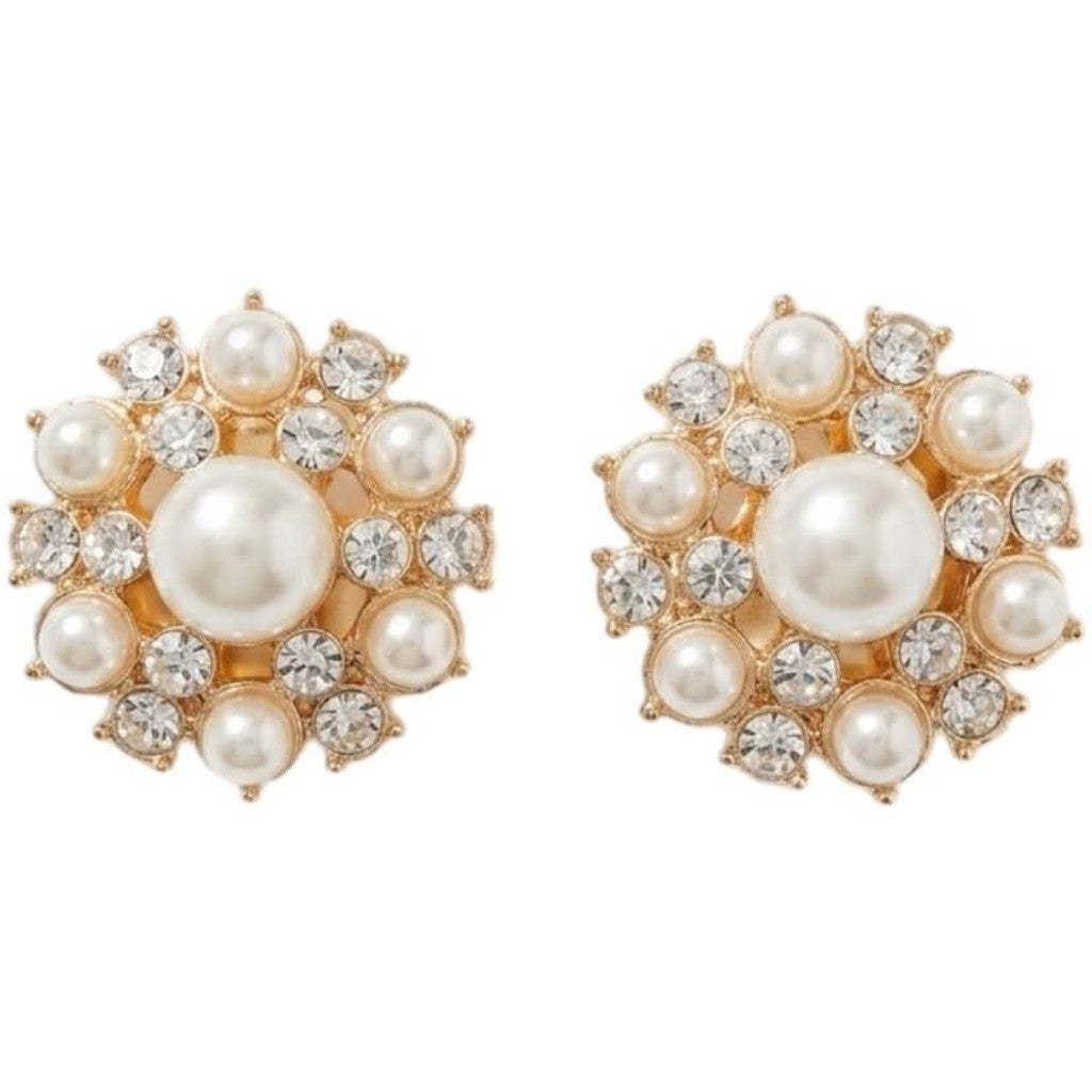 Jewelry T&S Button Cover Mette-Marit 2 pcs Botton Cover Gold