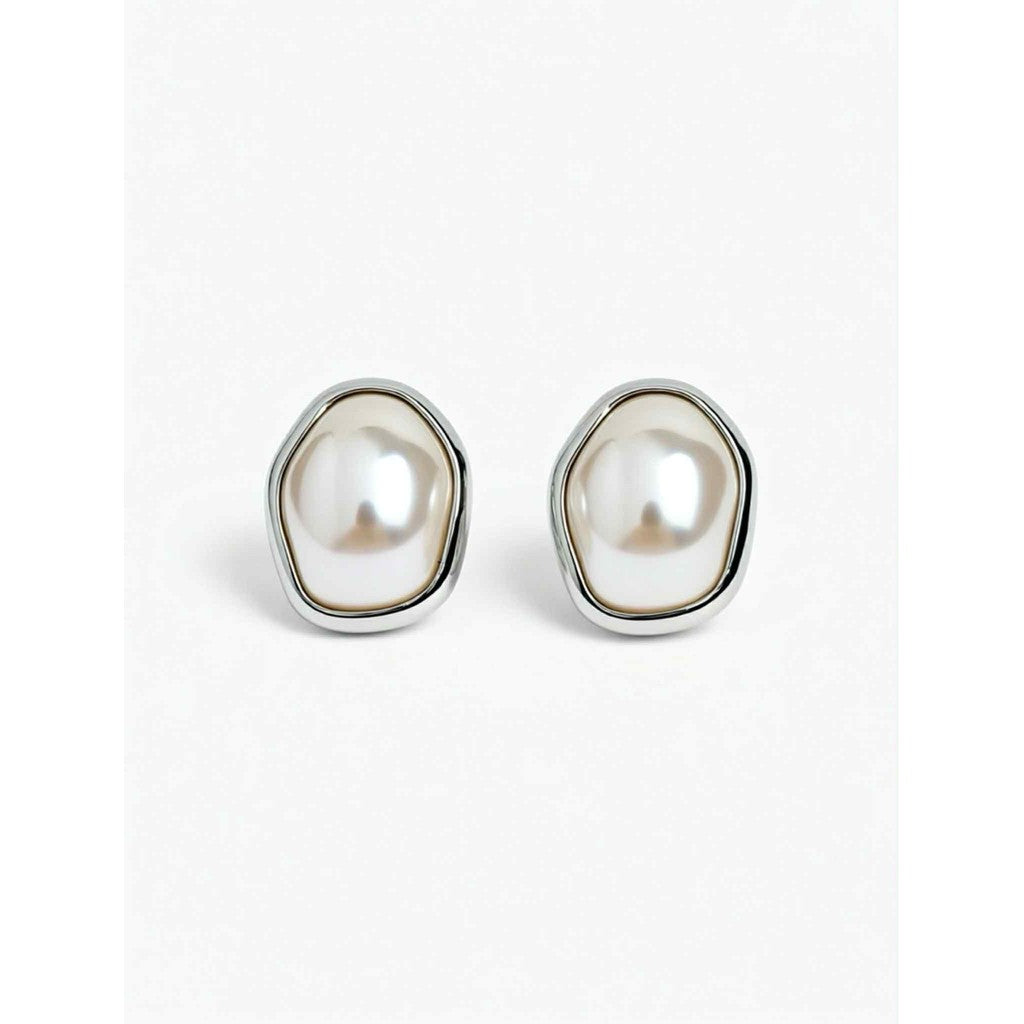 Jewelry T&S Button Cover Vivienne 2 pcs Botton Cover Silver