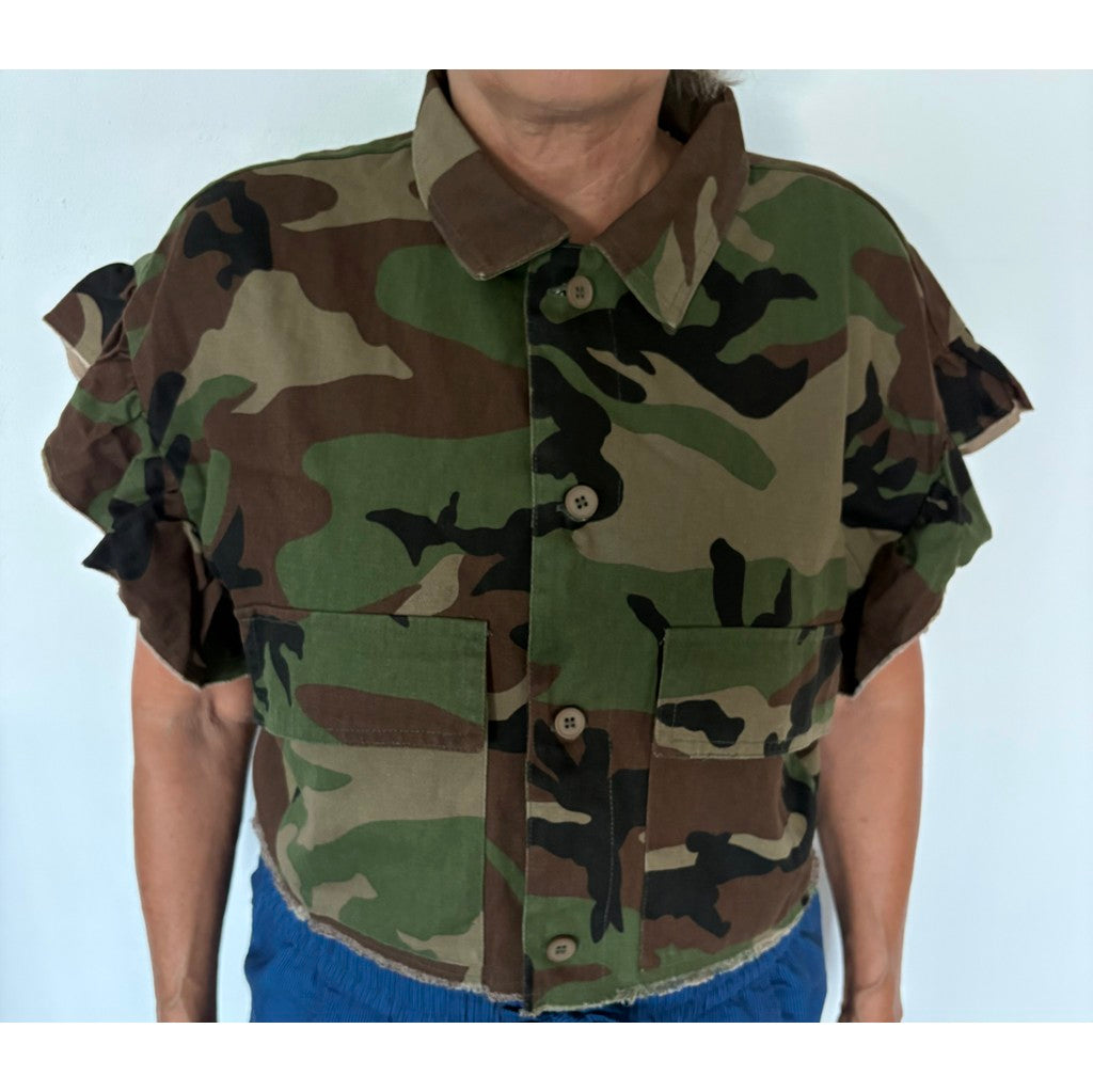 Clothing T&S Camo Vest Vest Camouflage