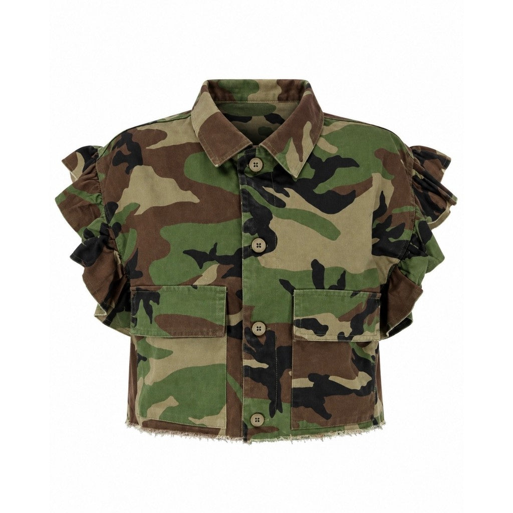 Clothing T&S Camo Vest Vest Camouflage