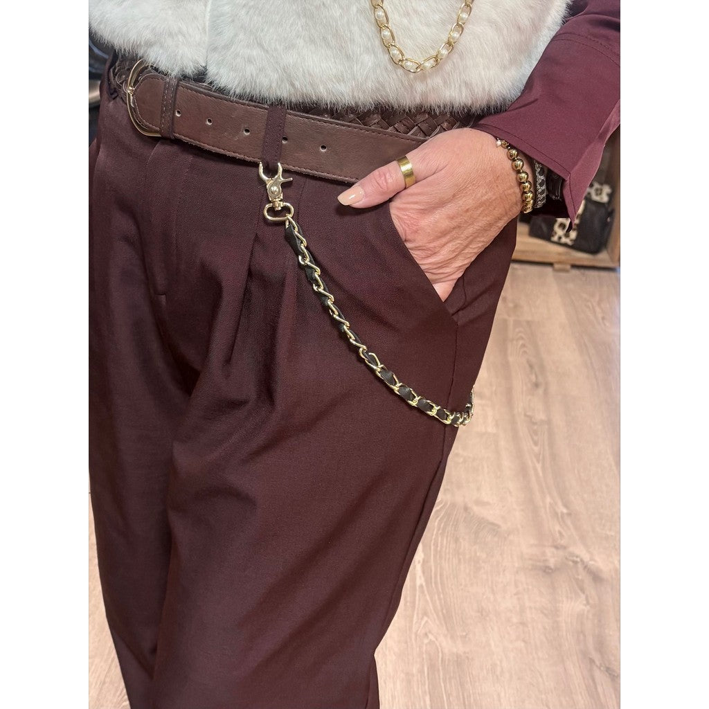 Access T&S Charleen multi strap short Bags Black-gold