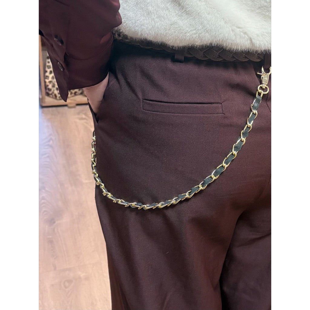 Access T&S Charleen multi strap short Bags Black-gold