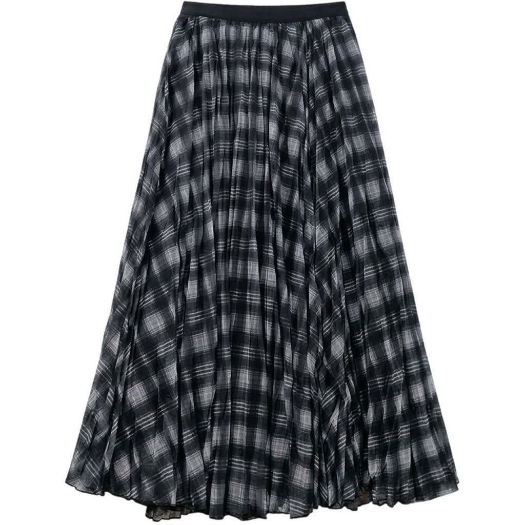 Clothing T&S Checked Skirt Skirt Black