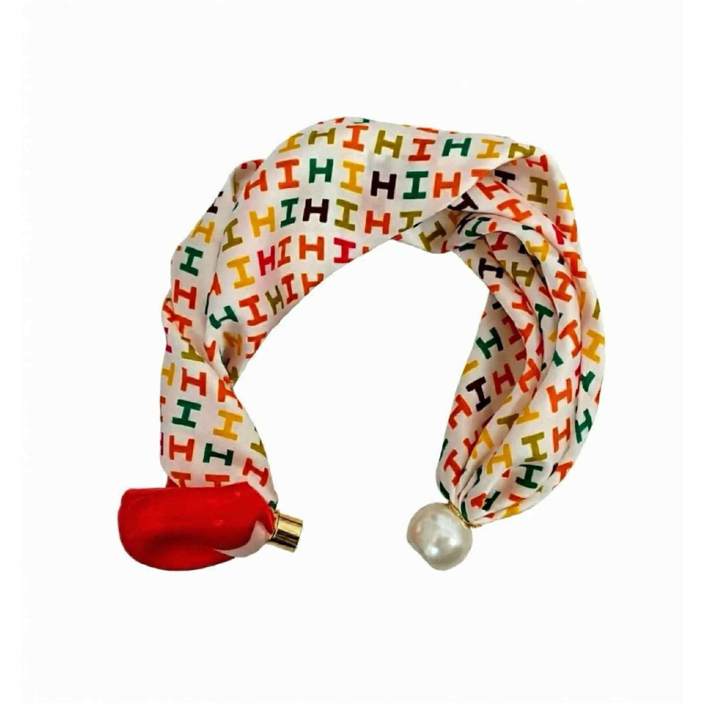 Scarf T&S Chloe Scarf w. magnetic pearl Scarf HIHI