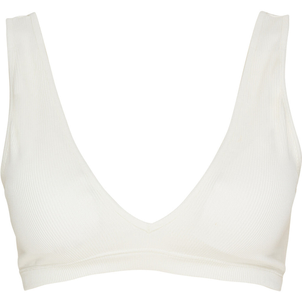 Microfiber T&S Costina rib Bra Bra tops Ivory