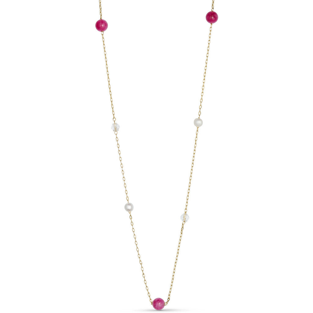 Jewelry T&S Daphne Necklace Necklace Pink tourmaline
