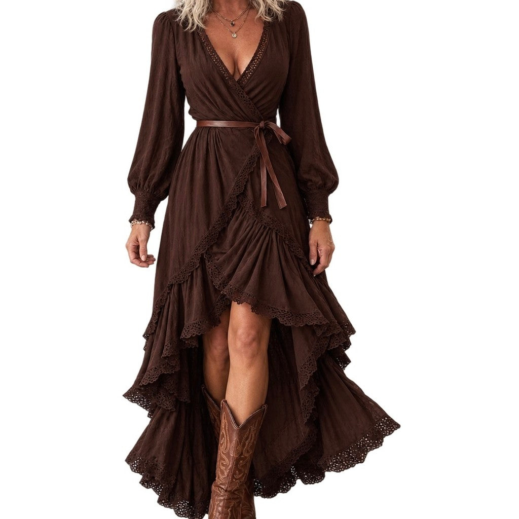 Clothing T&S Devon Dress Dress Brown