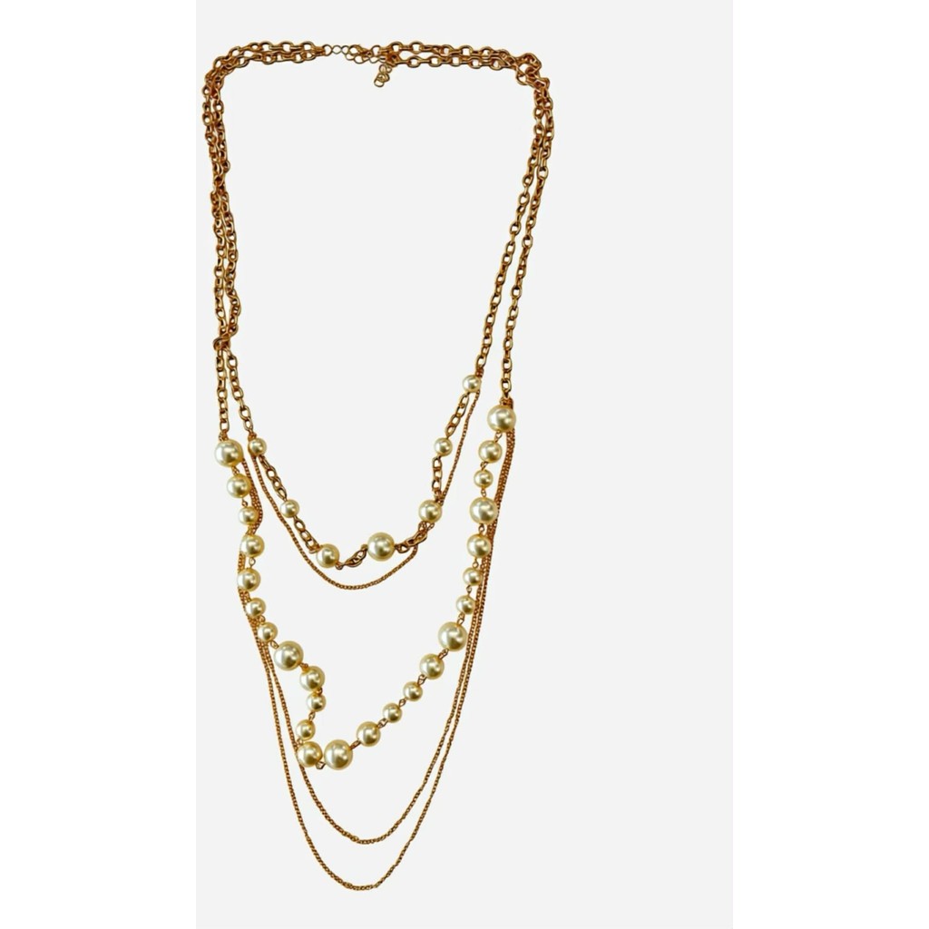 Jewelry T&S Dottie Necklace Necklace Natural-gold