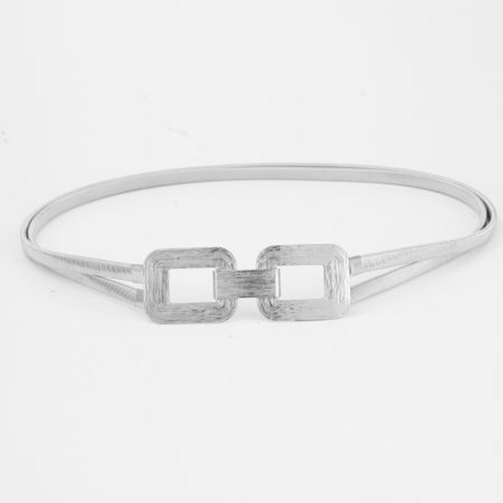 Access T&S Double Elastic Belt Belt Silver