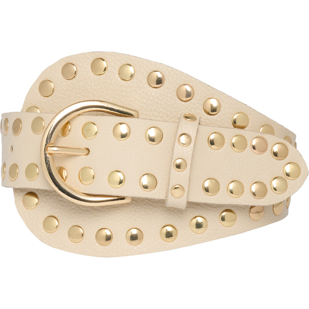 Access T&S Dunja Stud Belt Belts Off white-gold
