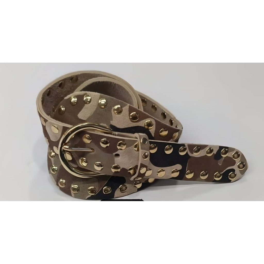 Access T&S Dunja Stud Belt Camo Belt Camouflage