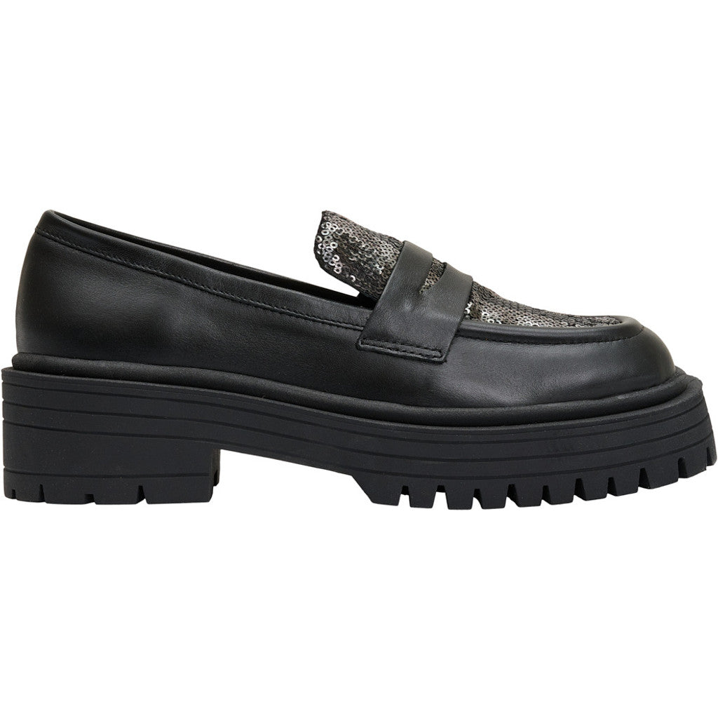 Footwear T&S Elina paillette Loafer Loafers Negro