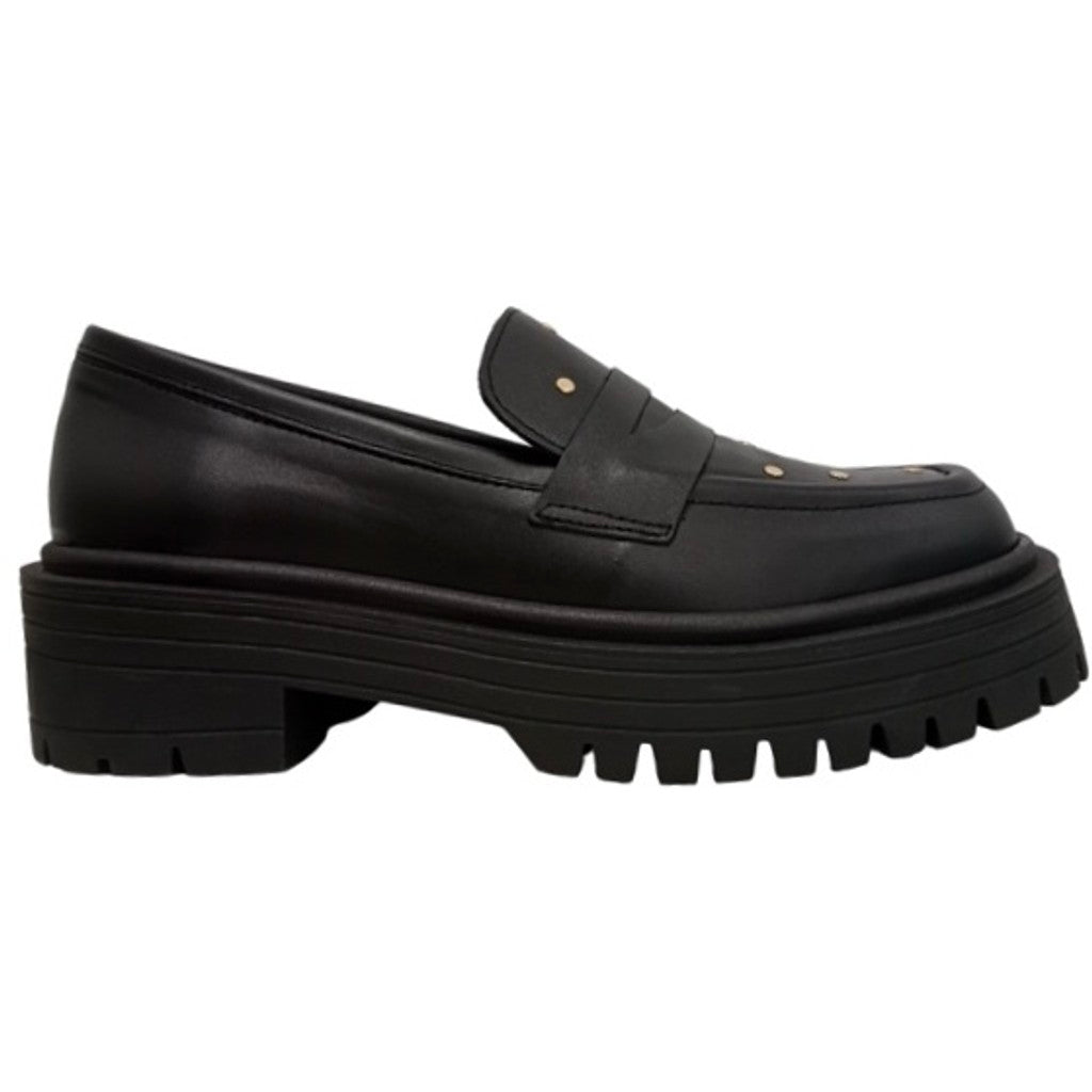 Footwear T&S Elina stud Loafer Loafers Negro