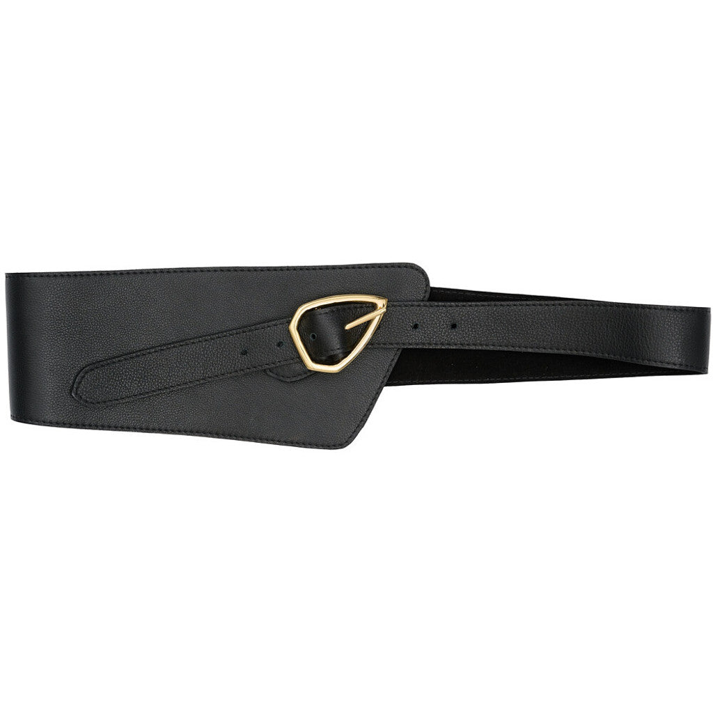 Access T&S Elle Wide Belt Belts Black-gold