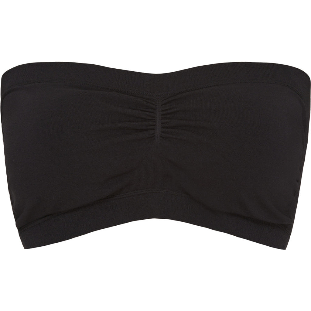 Microfiber T&S Ellen Cup Bandeau Bra tops Nero
