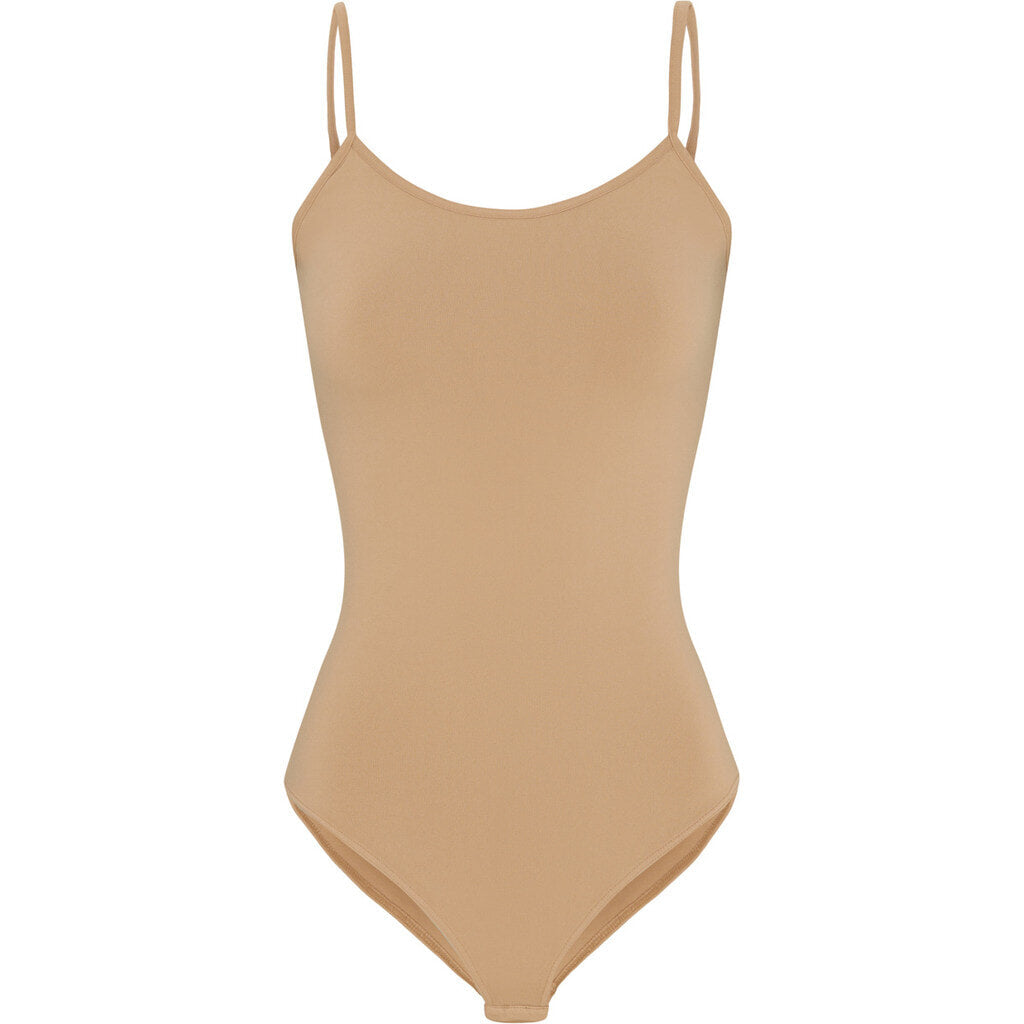 Microfiber T&S Ellen spaghetti Body Body Nudo