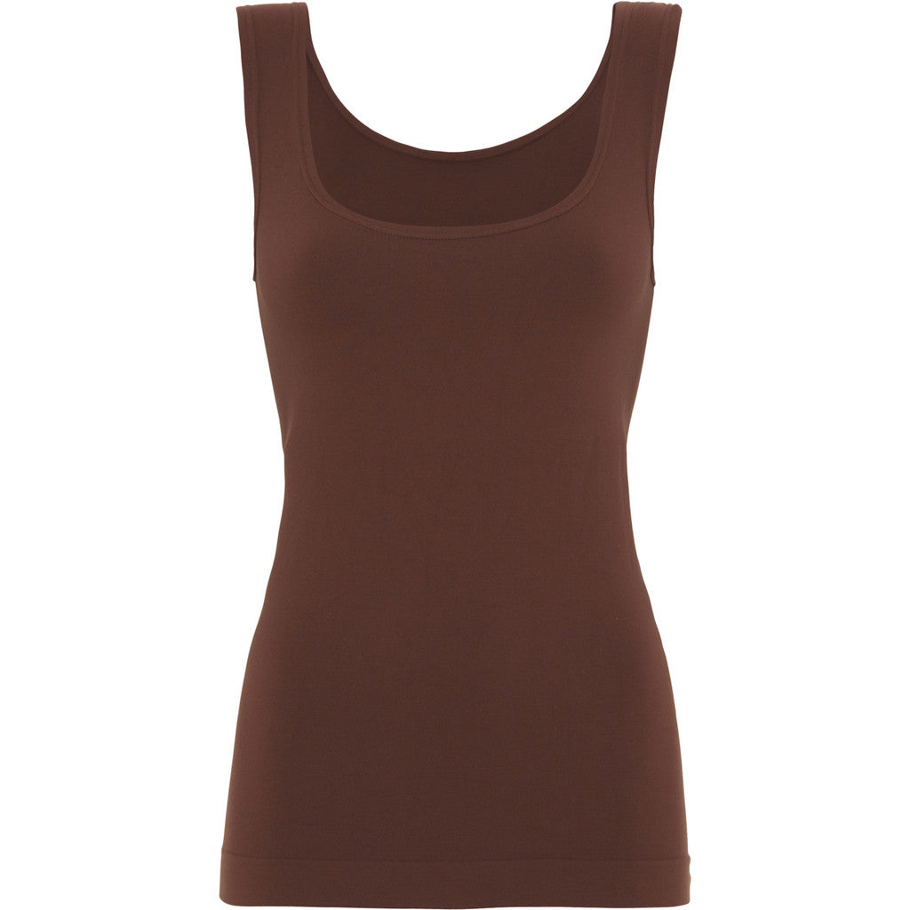 Microfiber T&S Ellen tank Top Tank top Cioccolato