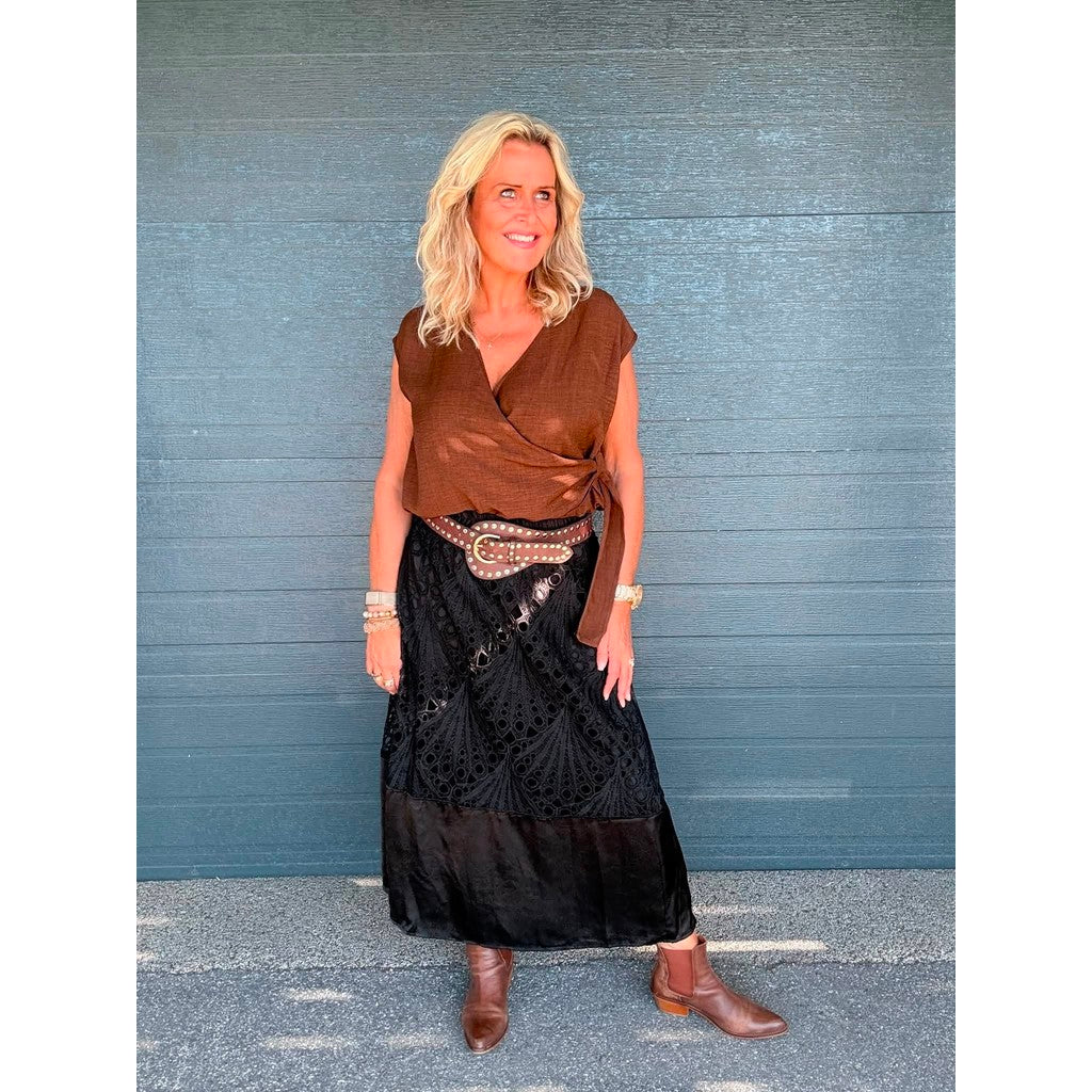 Clothing T&S Elna Skirt Skirt Black