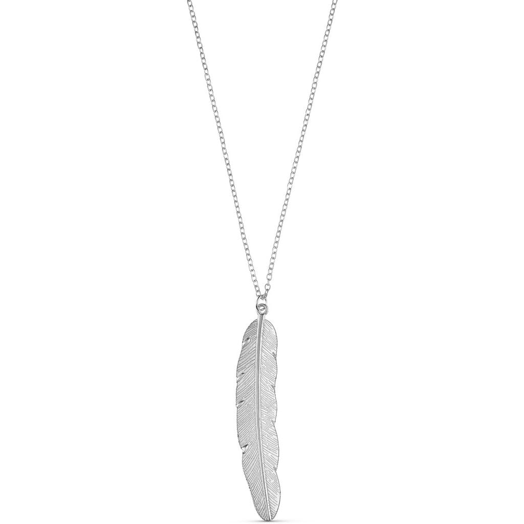 Jewelry T&S Feather Necklace Necklace Silver