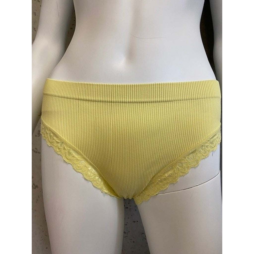 Microfiber T&S Feline rib Panties Panties Crema