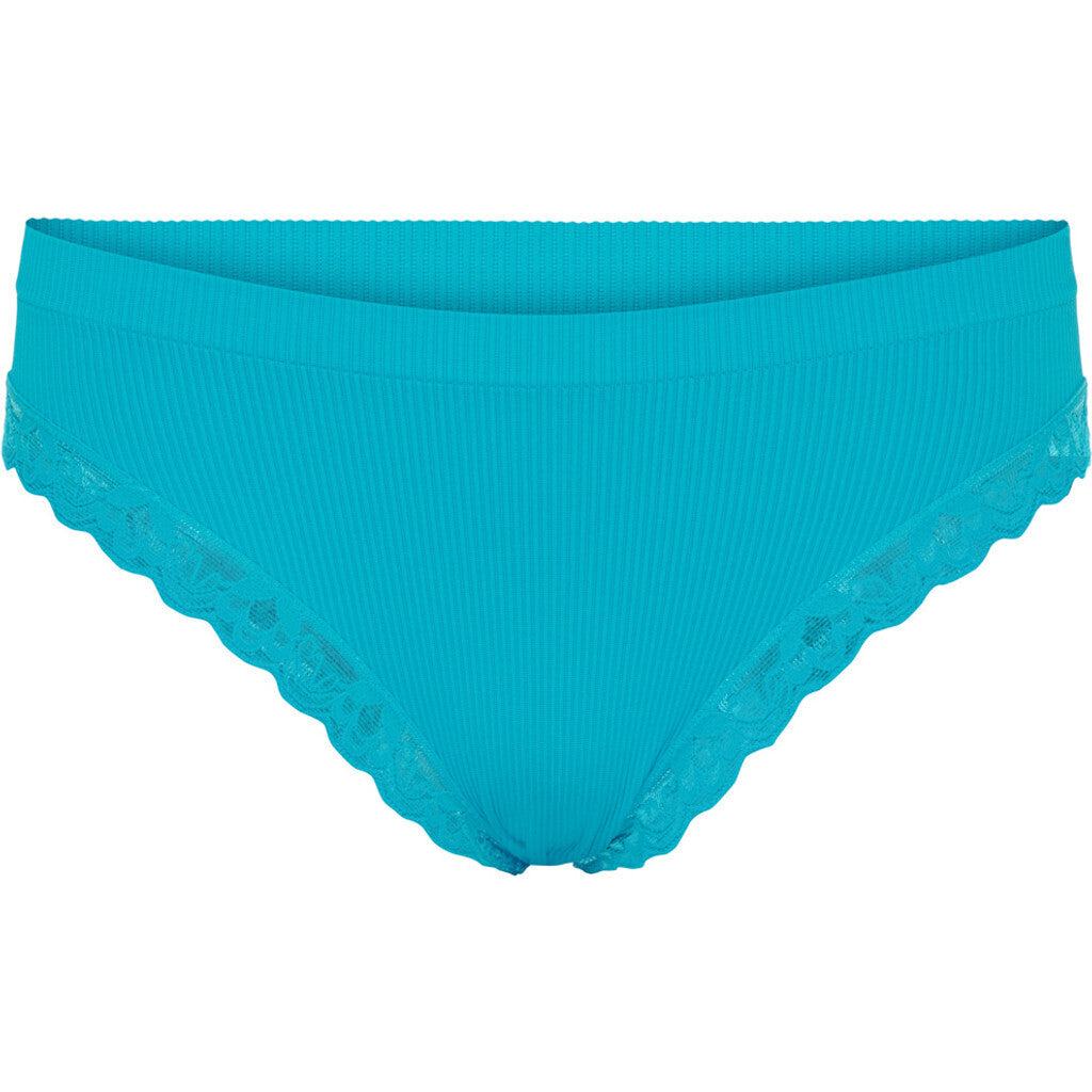 Microfiber T&S Feline rib Panties Panties Turchese