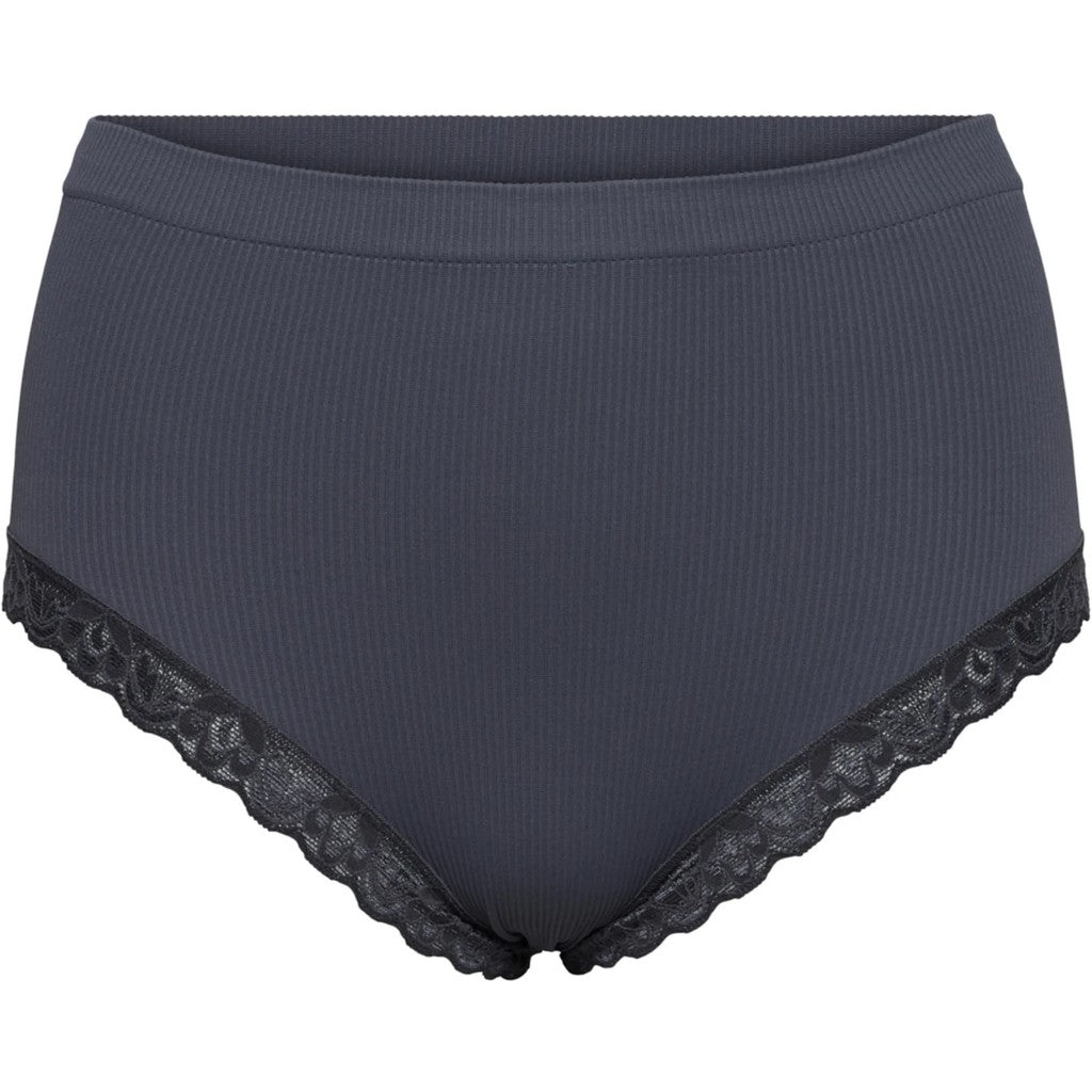 Microfiber T&S Feline rib midi Panties Panties Antracite