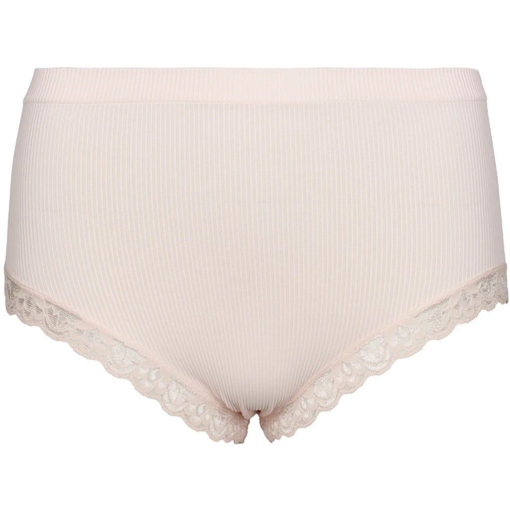 Microfiber T&S Feline rib midi Panties Panties Cipria