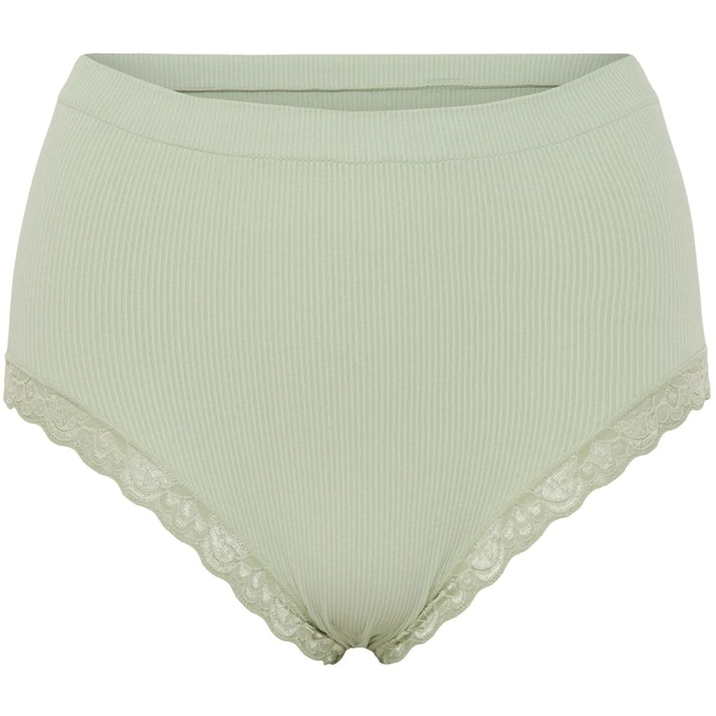 Microfiber T&S Feline rib midi Panties Panties Menta