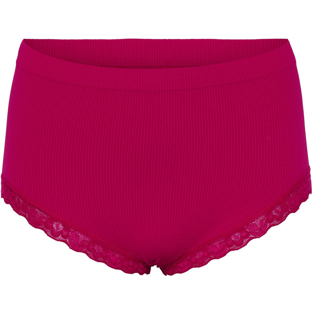 Microfiber T&S Feline rib midi Panties Panties Sangria