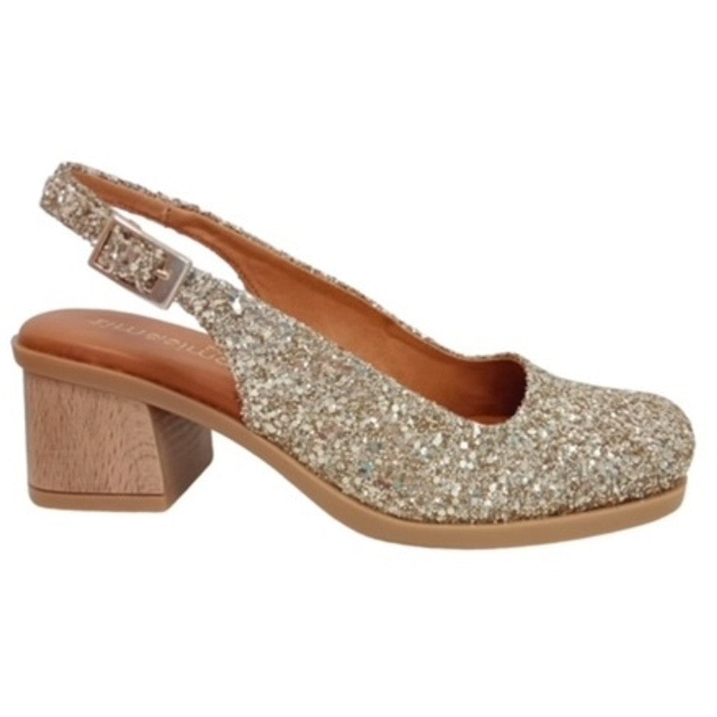 Footwear T&S Florence glimmer Oro Pumps Oro