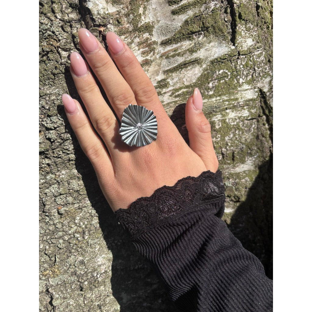 Jewelry T&S Flower Ring Finger ring Silver