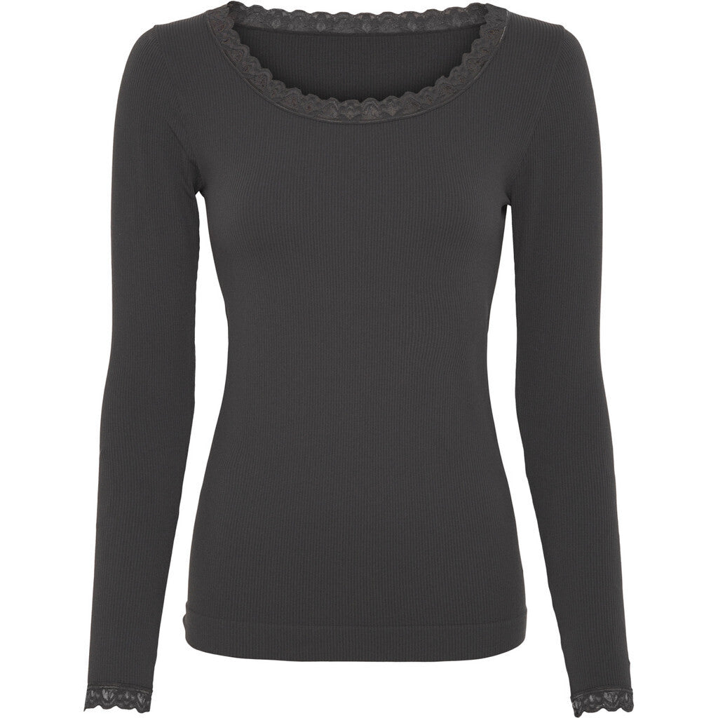 Microfiber T&S Frida T-shirt LS T-shirt LS Antracite