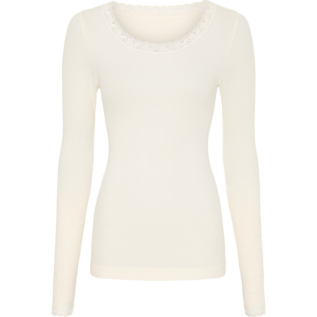 Microfiber T&S Frida T-shirt LS T-shirt LS Bianco